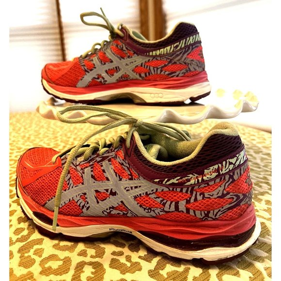 Asics Gel Cumulius 17 Fluid Ride Womens size 8.5 Hot Pink, Purple Running Shoes - Picture 8 of 9